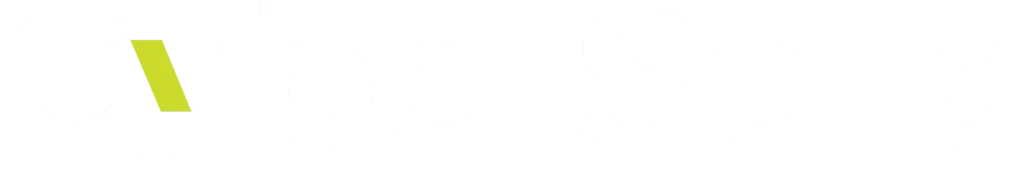 CyberSells White Logo